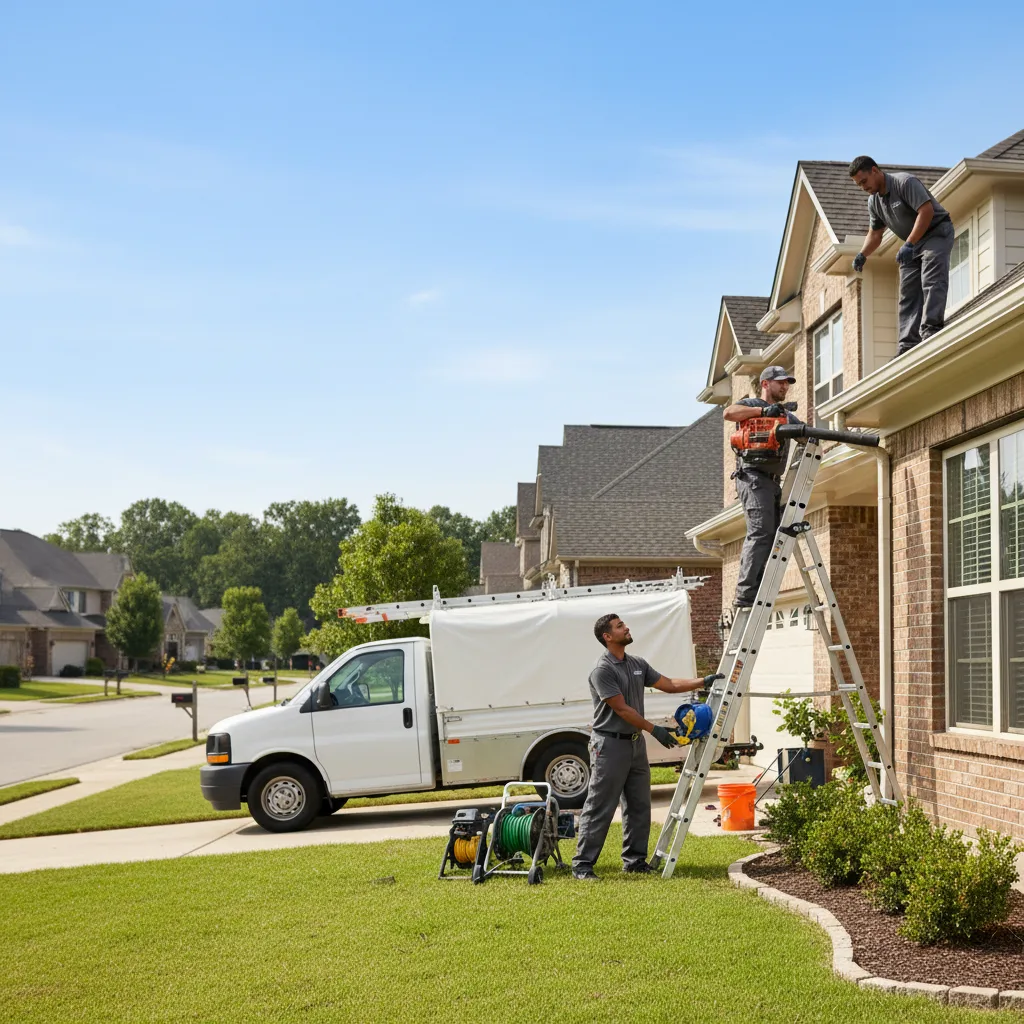 Home Gutter Service in Manilla, IN near me